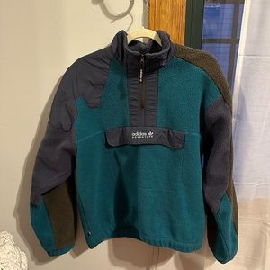 Adidas Originals Adventure Fleece Quarter Zip Sweater